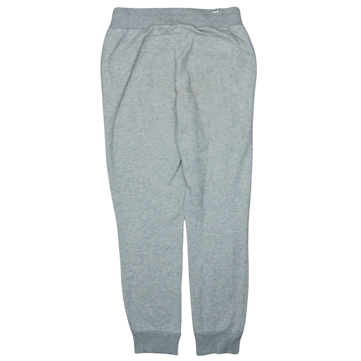 Puma Womens Grey Jogger Sweatpants Size S Fleece Tapered Trousers