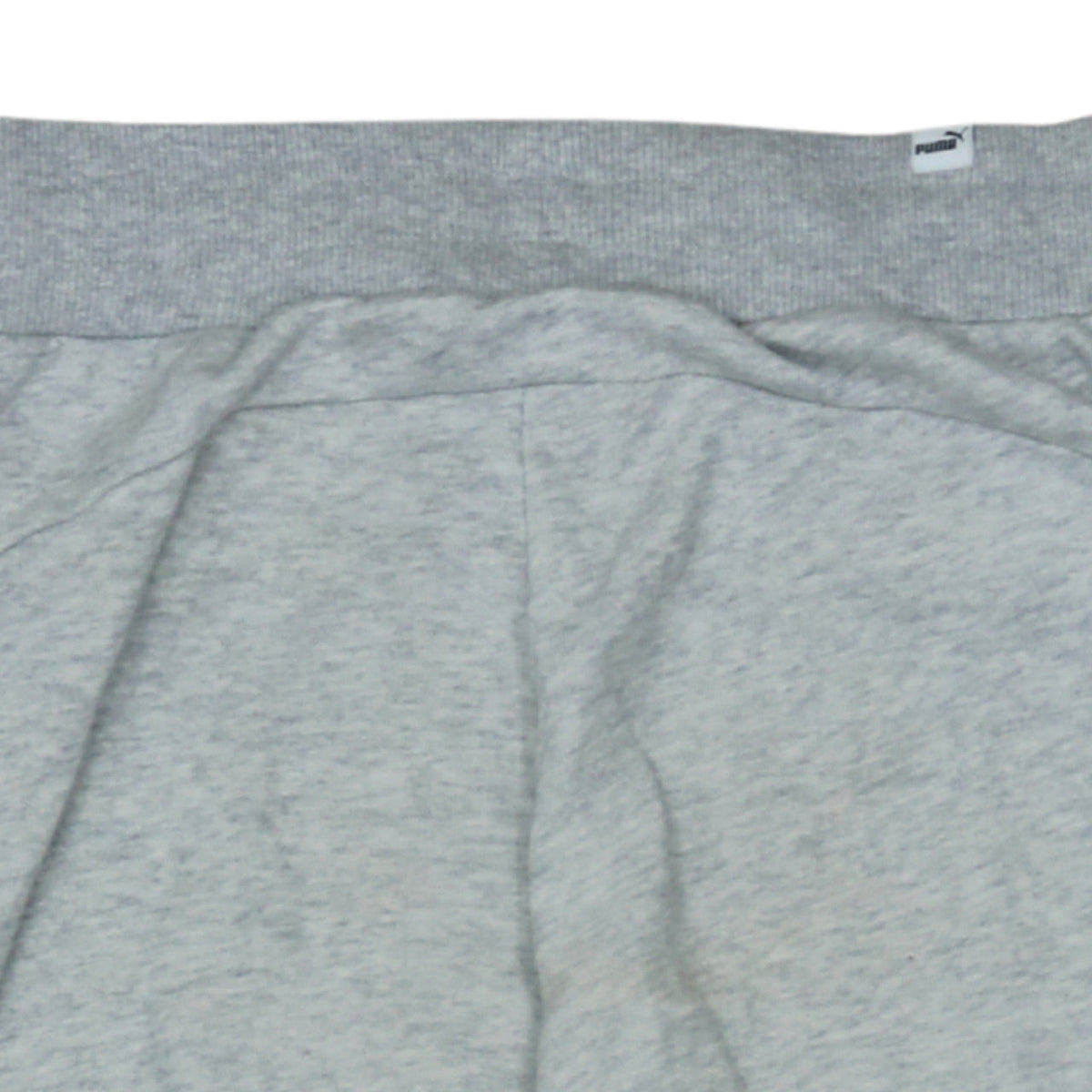 Puma Womens Grey Jogger Sweatpants Size S Fleece Tapered Trousers