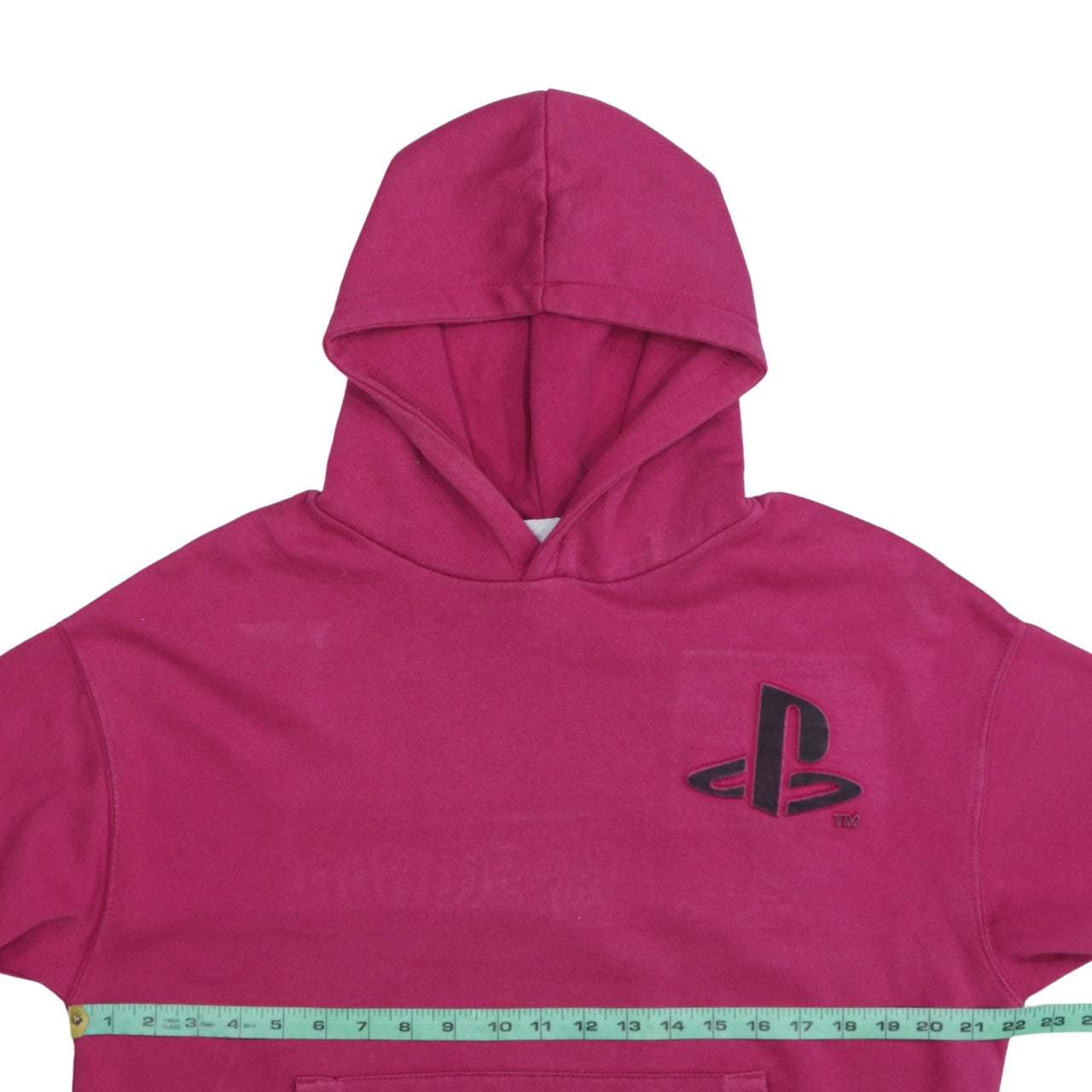 Zara Girls Pink PlayStation Pullover Hoodie 13-14 Years Logo Fleece