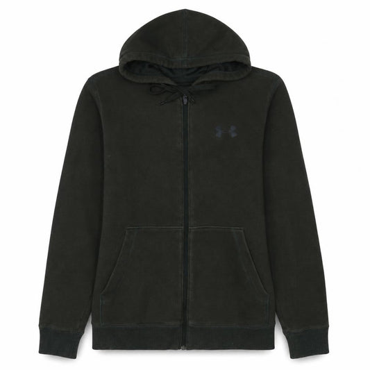 Under Armour Men’s Green Full Zip Hoodie S Coldgear Sportswear
