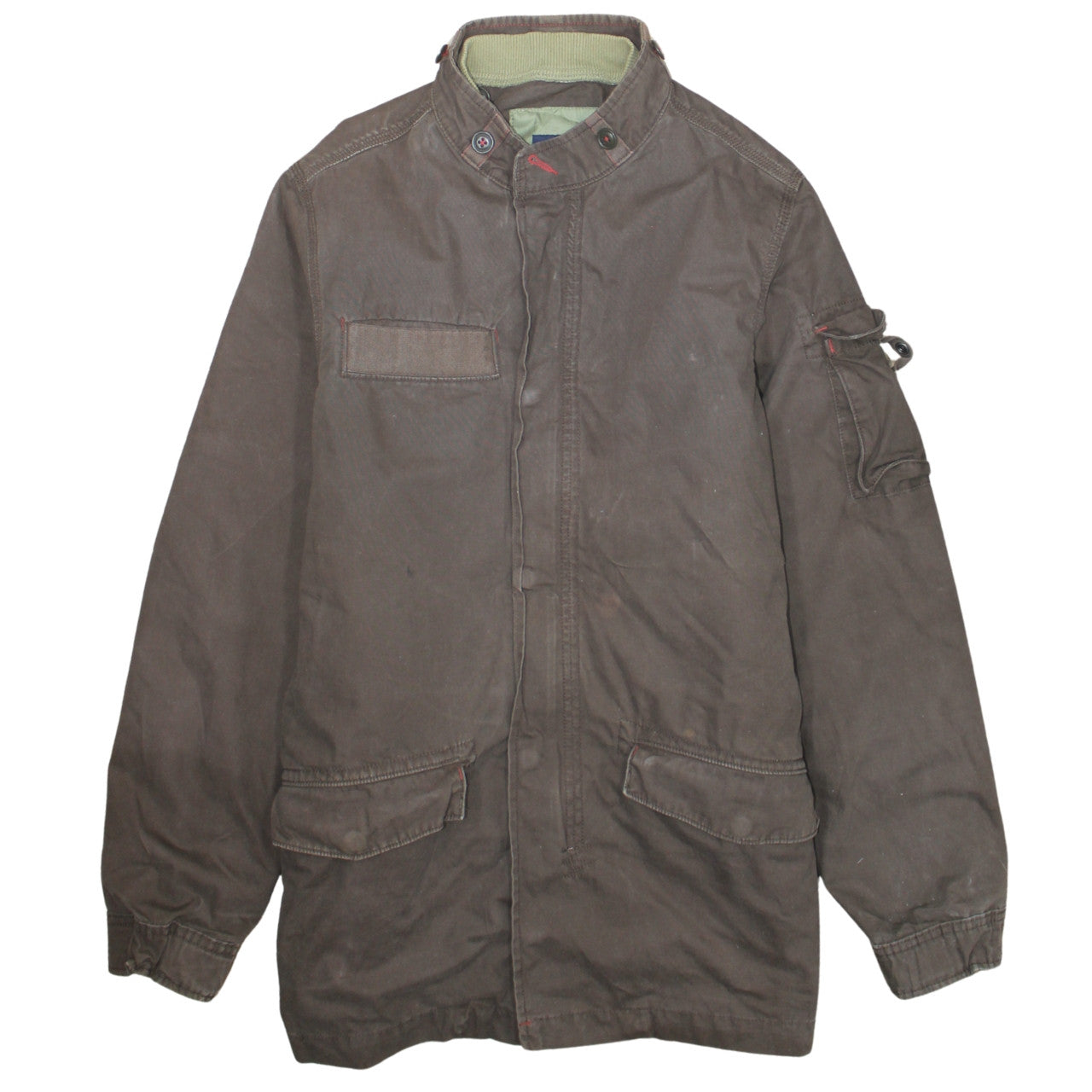 GAP Men's Brown Military Style Cotton Jacket M