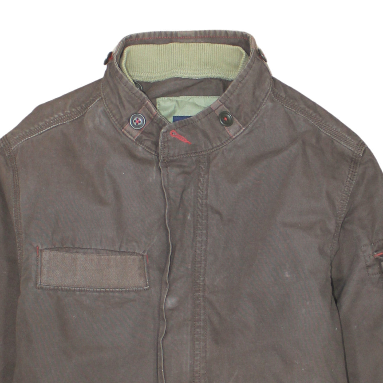 GAP Men's Brown Military Style Cotton Jacket M