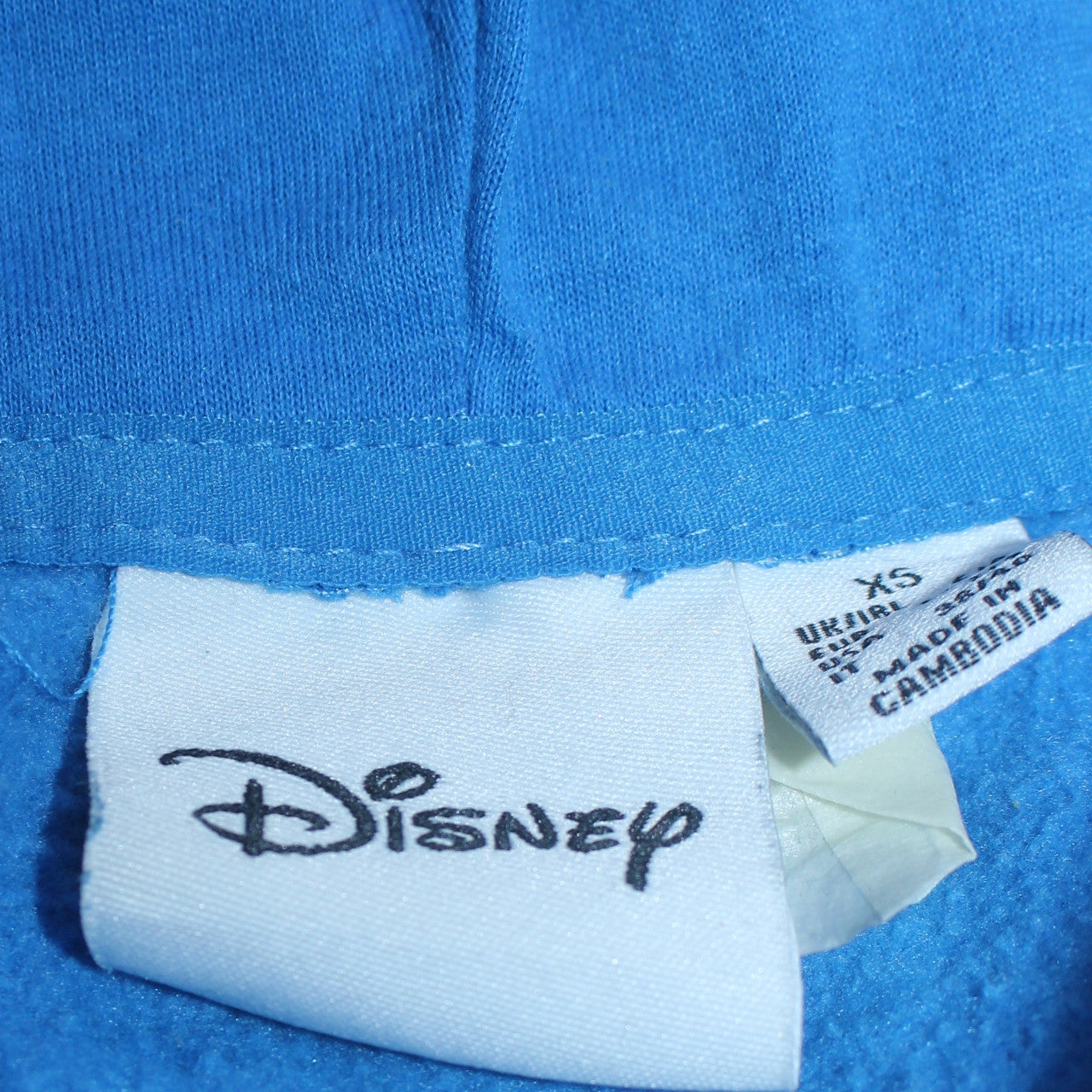 Disney Women's Blue Stitch Pullover Hoodie XS