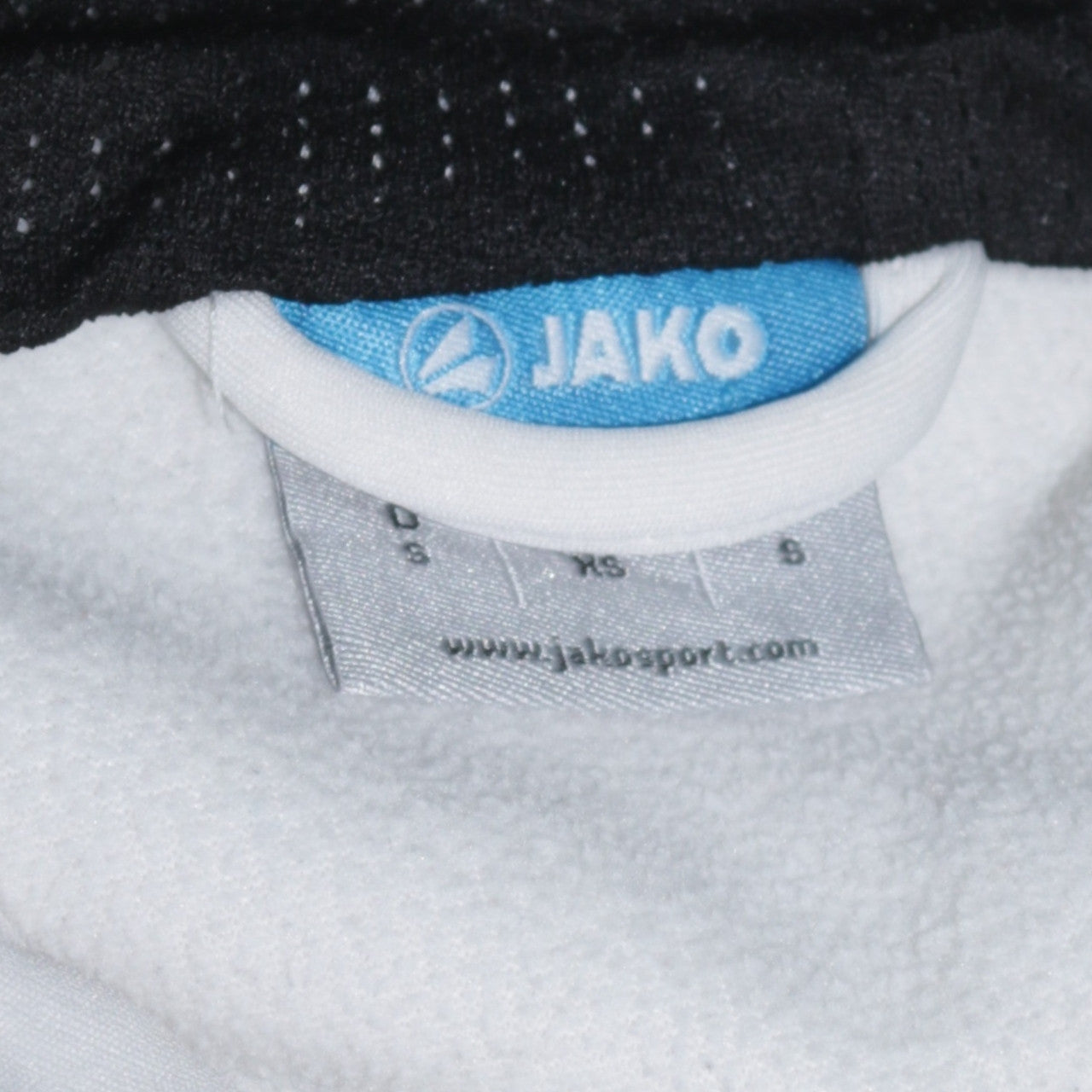 Jako Men's White SSV Bergisch Born Full Zip Hoodie Size S