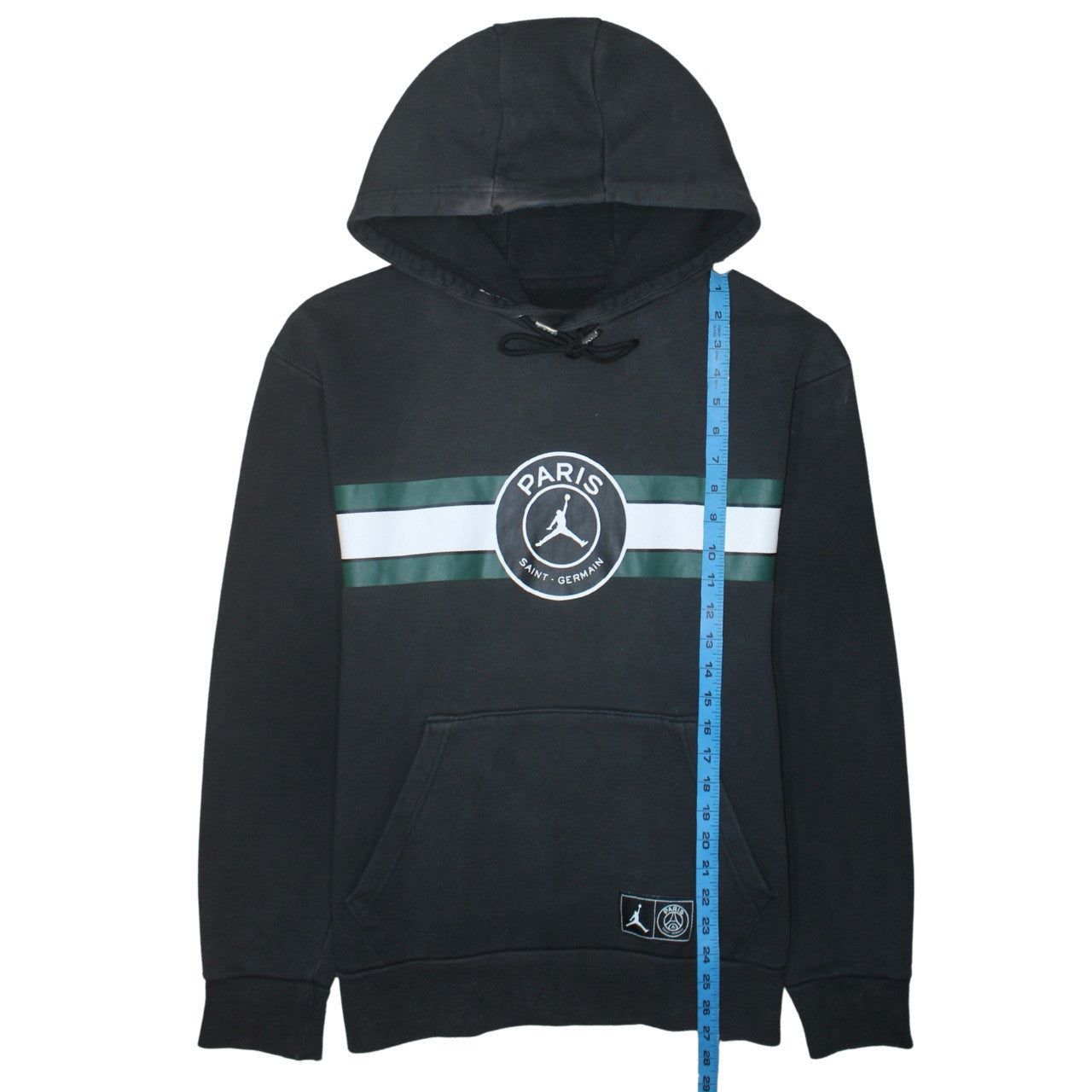 Jordan Paris Saint-Germain Black Men's Pullover Hoodie Medium