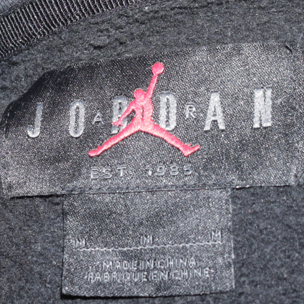 Jordan Paris Saint-Germain Black Men's Pullover Hoodie Medium