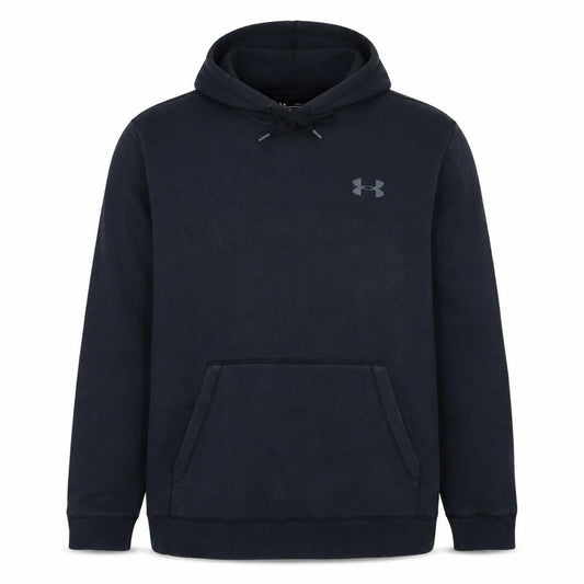 Under Armour Men's Black Pullover Hoodie 2XL ColdGear Fleece