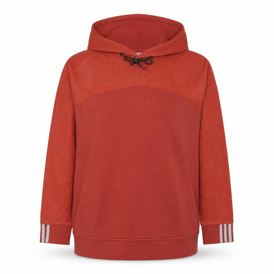 Adidas Womens Orange Hooded Pullover Sweatshirt Size 22 XL