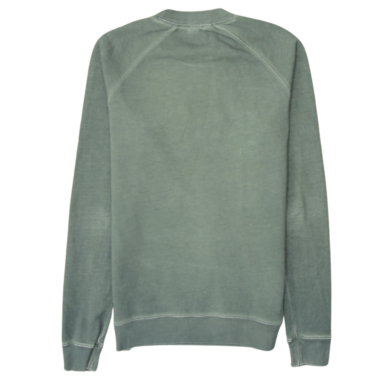 Hugo Boss Men Green Small Pullover Crew Neck Sweatshirt