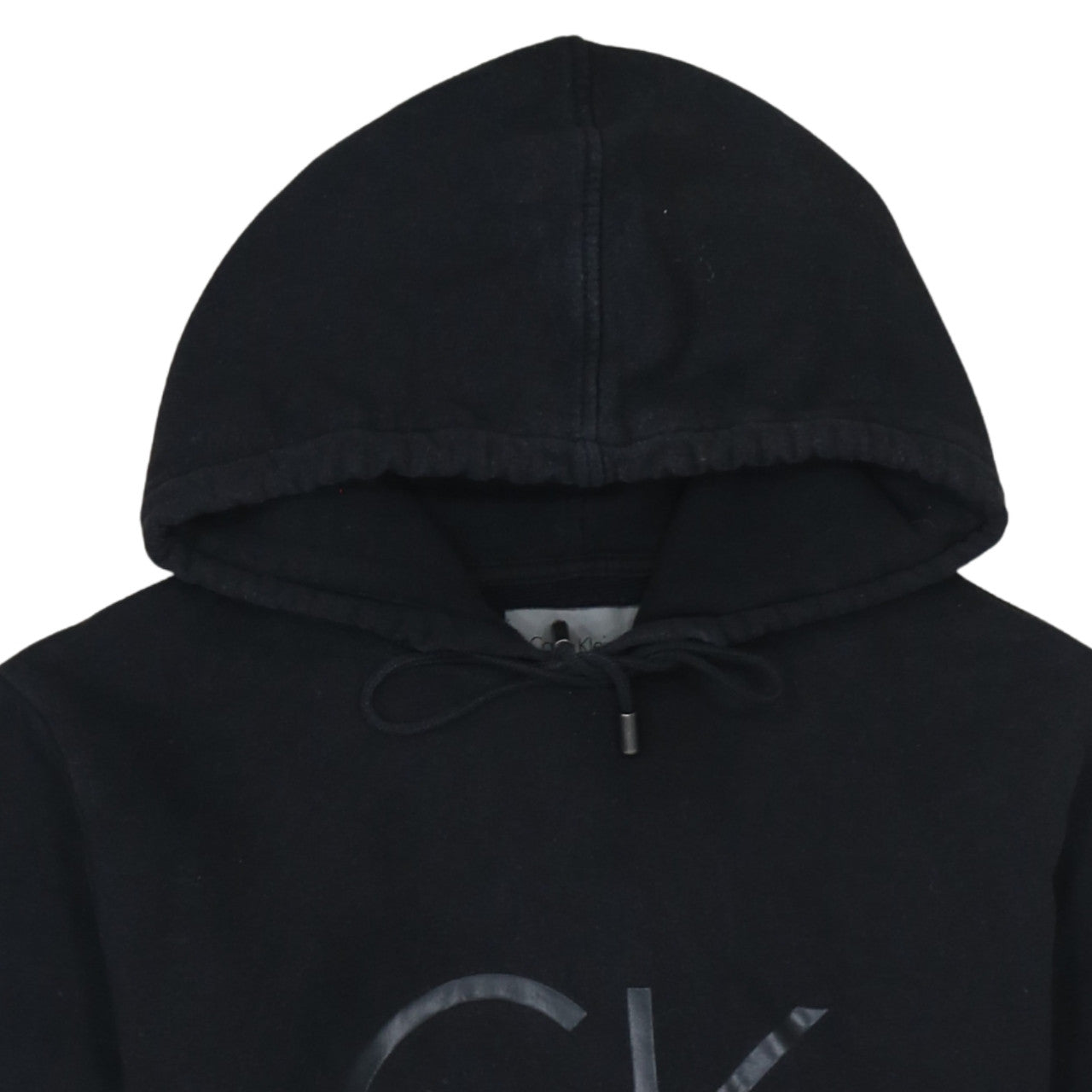 Calvin Klein Jeans Men's Black Logo Pullover Hoodie Size M