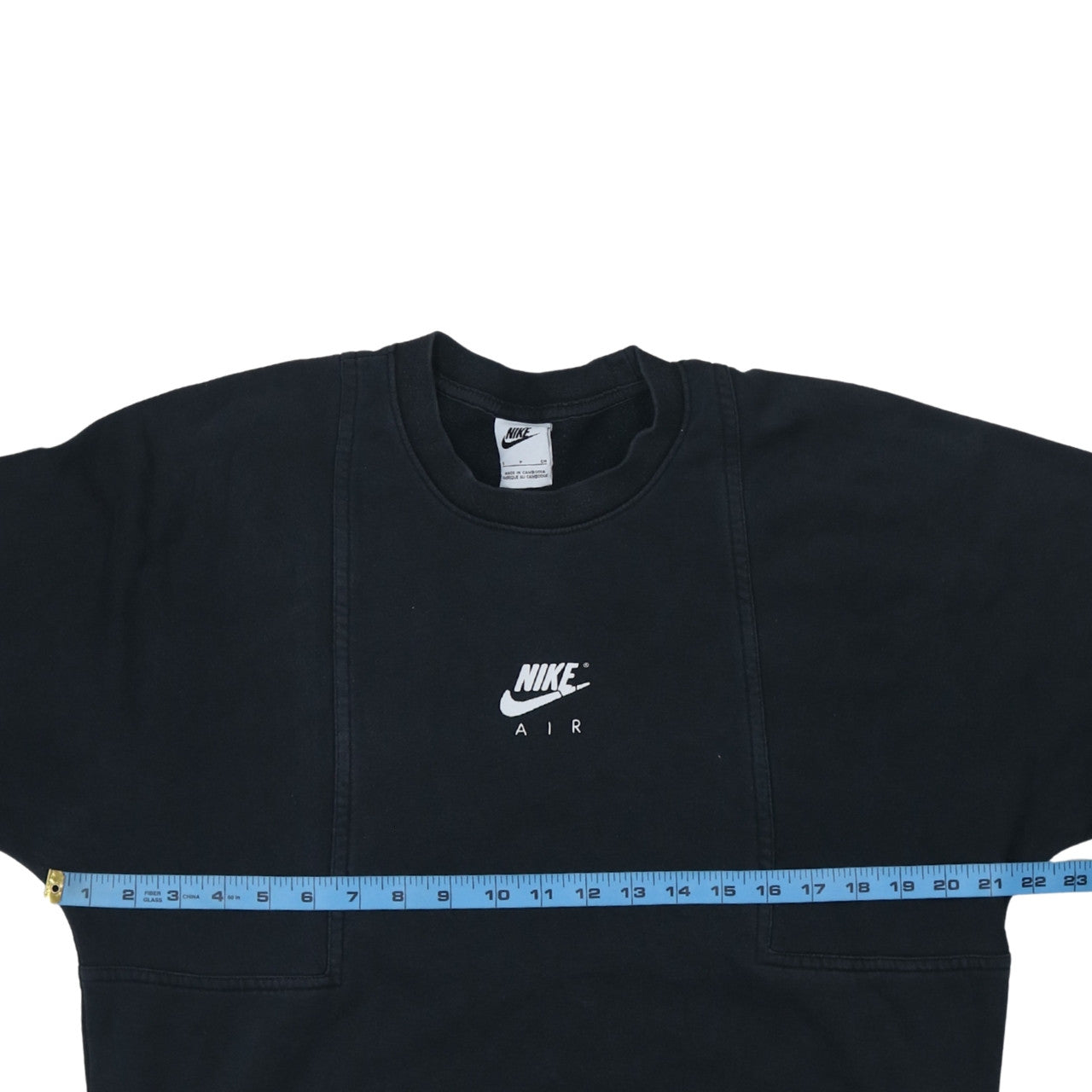 Nike Air Men's Black Crew Neck Pullover Sweatshirt Size S