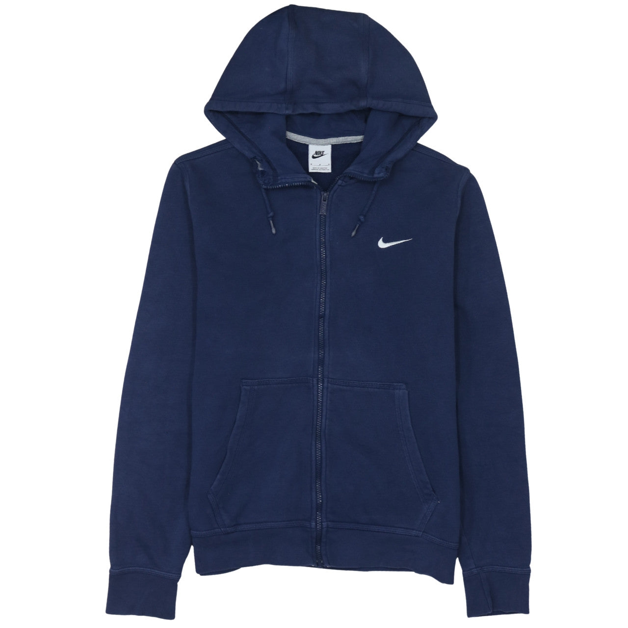 Nike Men's Blue Full Zip Hoodie Sweatshirt Size M
