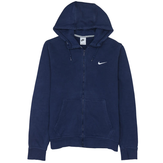 Nike Men's Blue Full Zip Hoodie Sweatshirt Size M