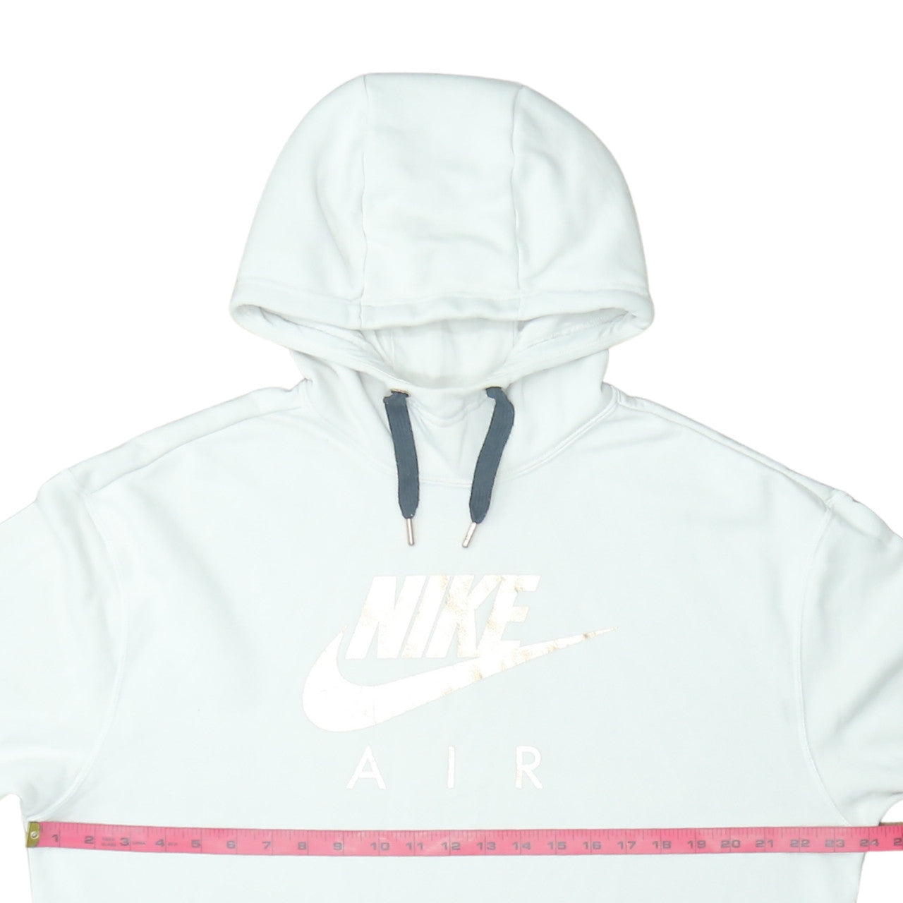Nike Air Women's White Long Sleeve Pullover Hoodie Size S