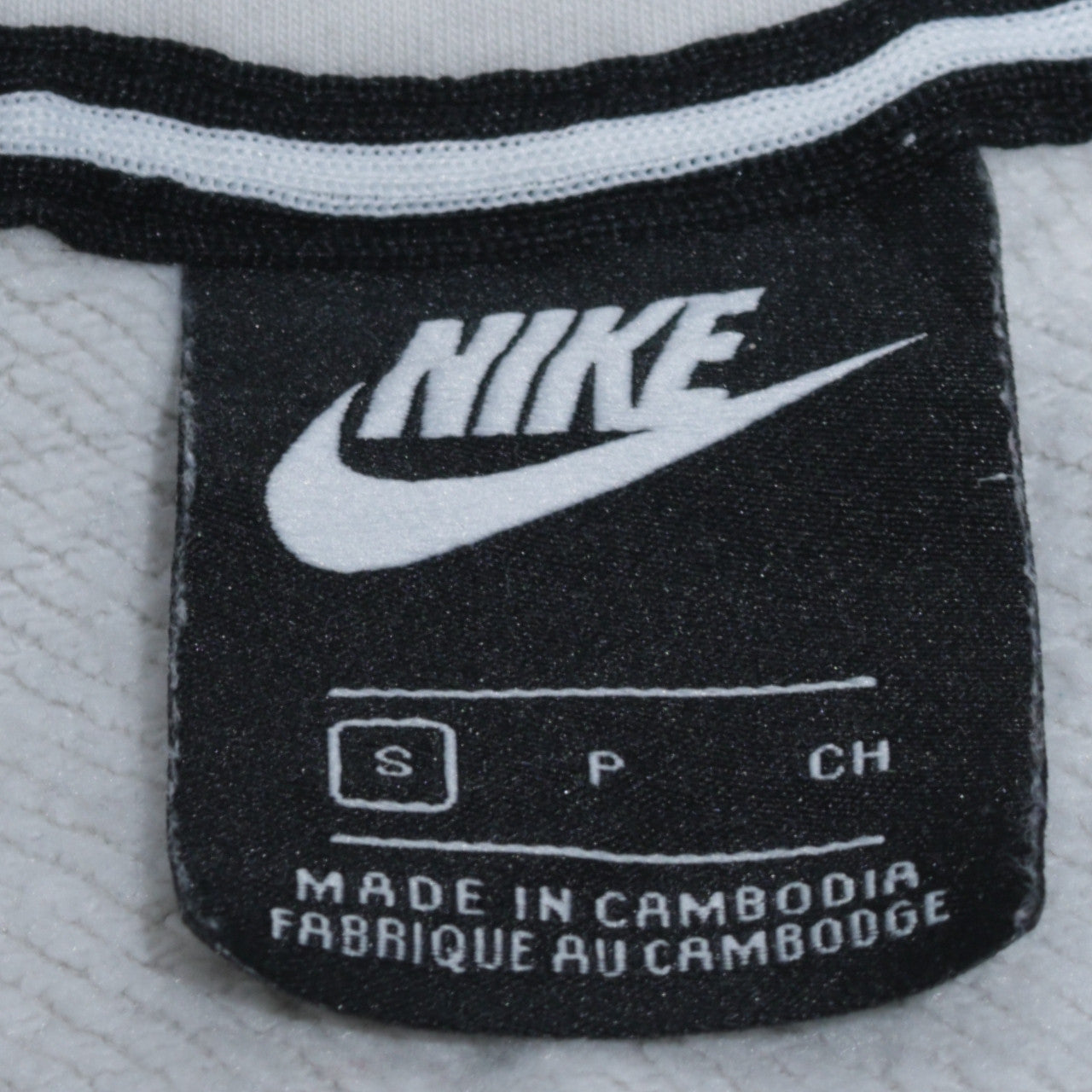 Nike Air Women's White Long Sleeve Pullover Hoodie Size S
