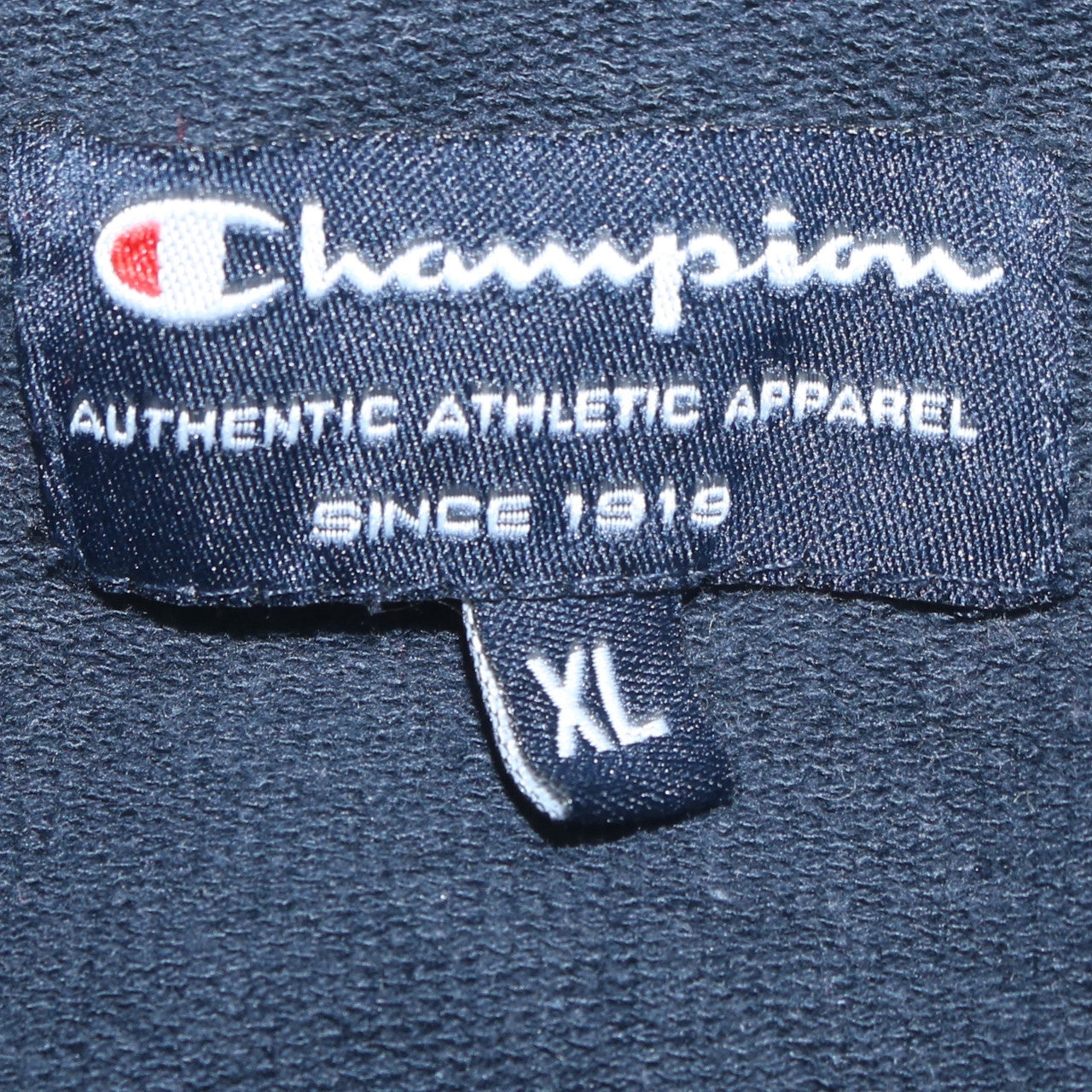 Champion Men's Blue XL Full Zip Sweatshirt Jacket