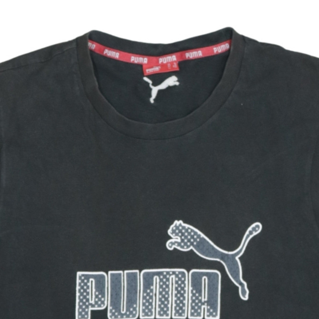 Puma Men's Black XL Sleeveless Logo Tank Top Gym Training Jersey