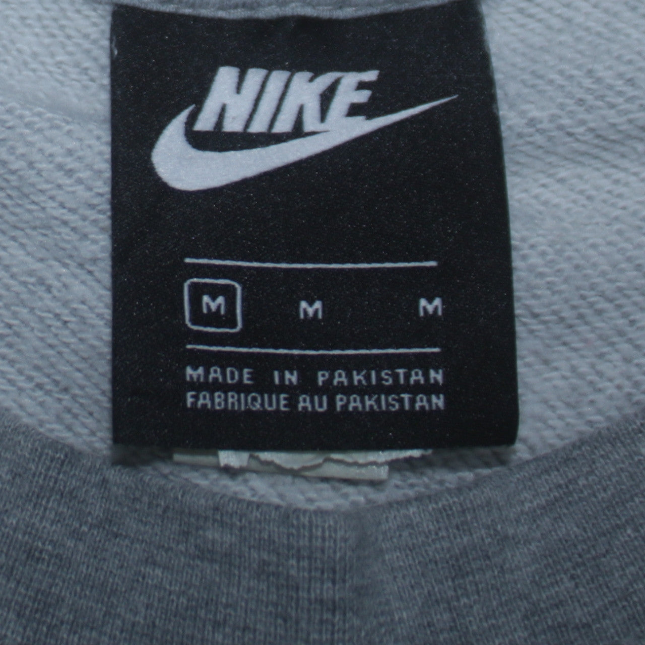 Nike Women Grey Crew Neck Pullover Sweatshirt M