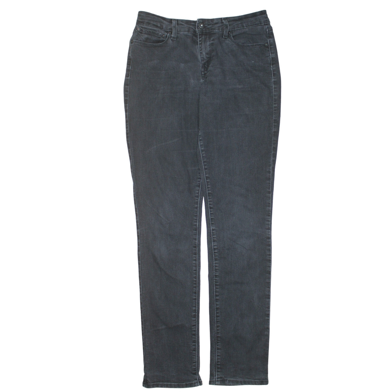 Levi’s Women’s Demi Curve Mid Rise Slim Black Jeans Size 6/28