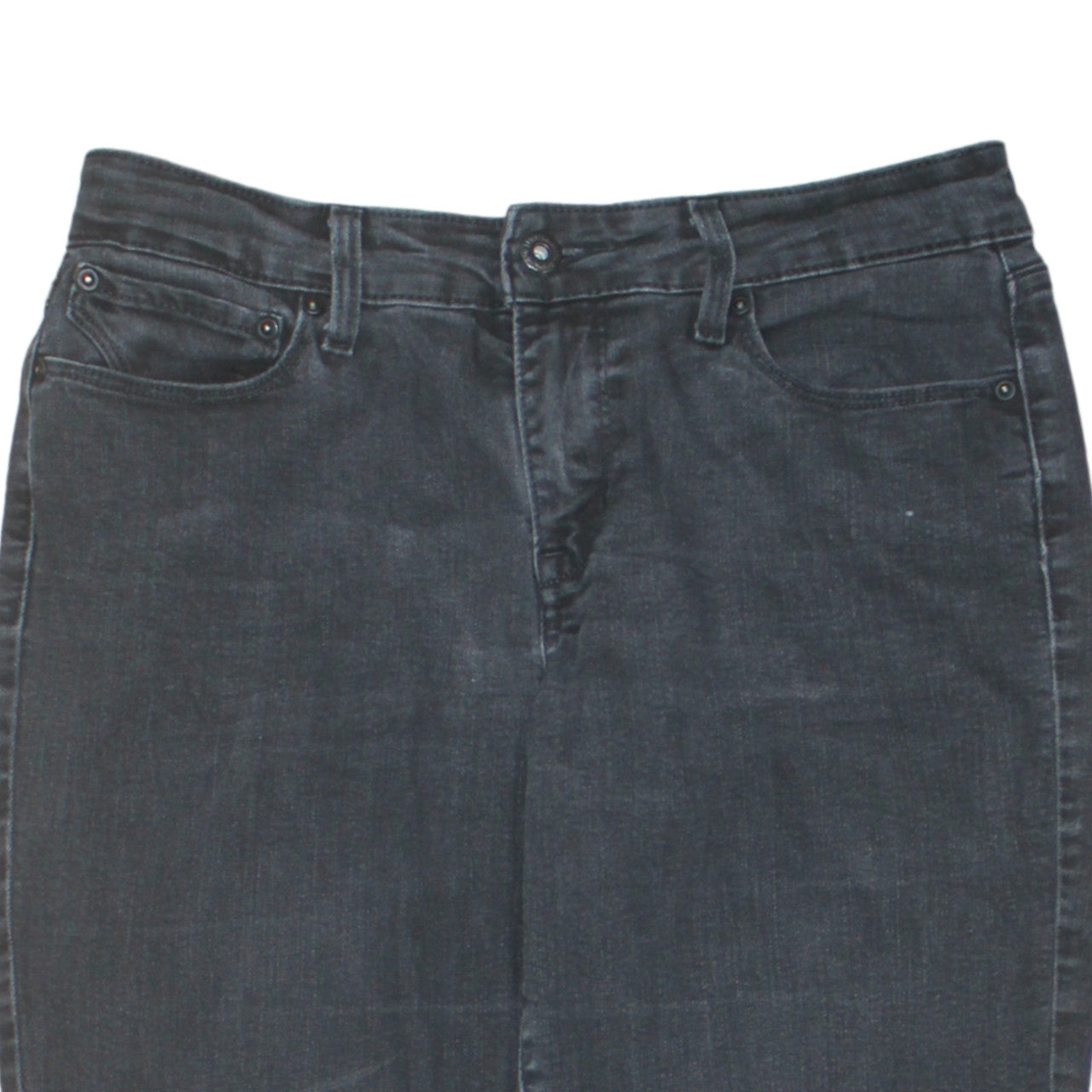 Levi’s Women’s Demi Curve Mid Rise Slim Black Jeans Size 6/28