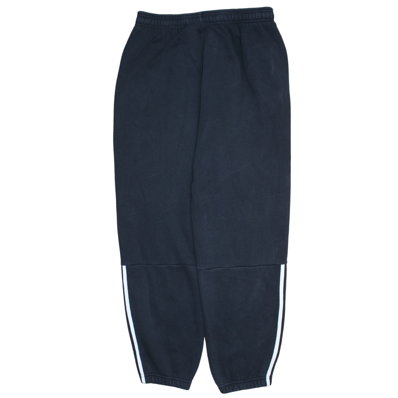Adidas Men's Black Fleece Sweatpants L Regular Fit Casual Trousers