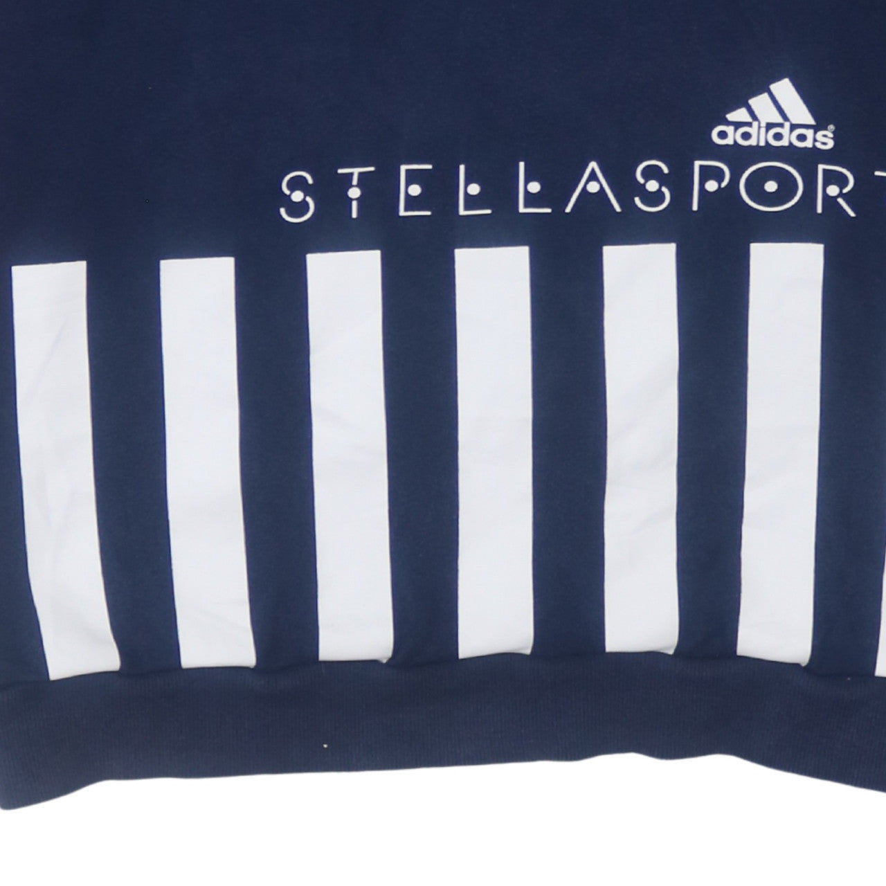 Adidas StellaSport Women's Navy & Pink Pullover Hoodie Size 16-18