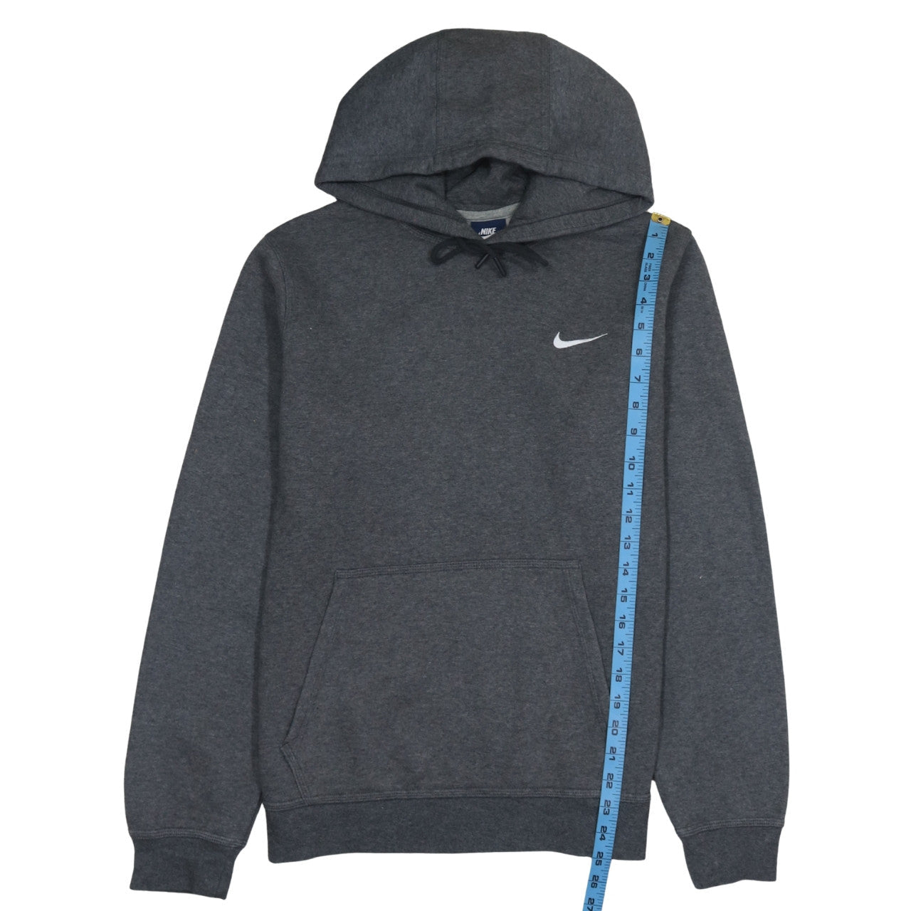 Nike Men's Grey Pullover Hoodie Size M Fleece Sportswear