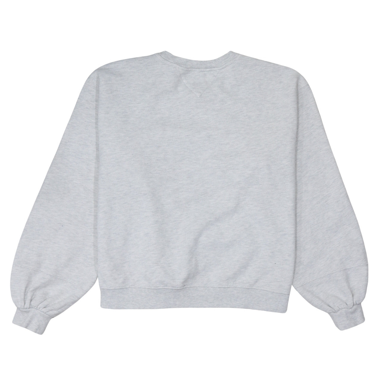 Tommy Jeans Womens Grey 2XL Pullover Sweatshirt Embroidered Logo