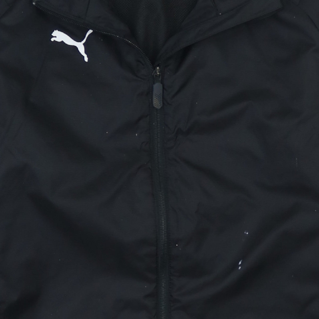 Puma Boys Black 12-13 Years Track Jacket Full Zip Sports Outerwear
