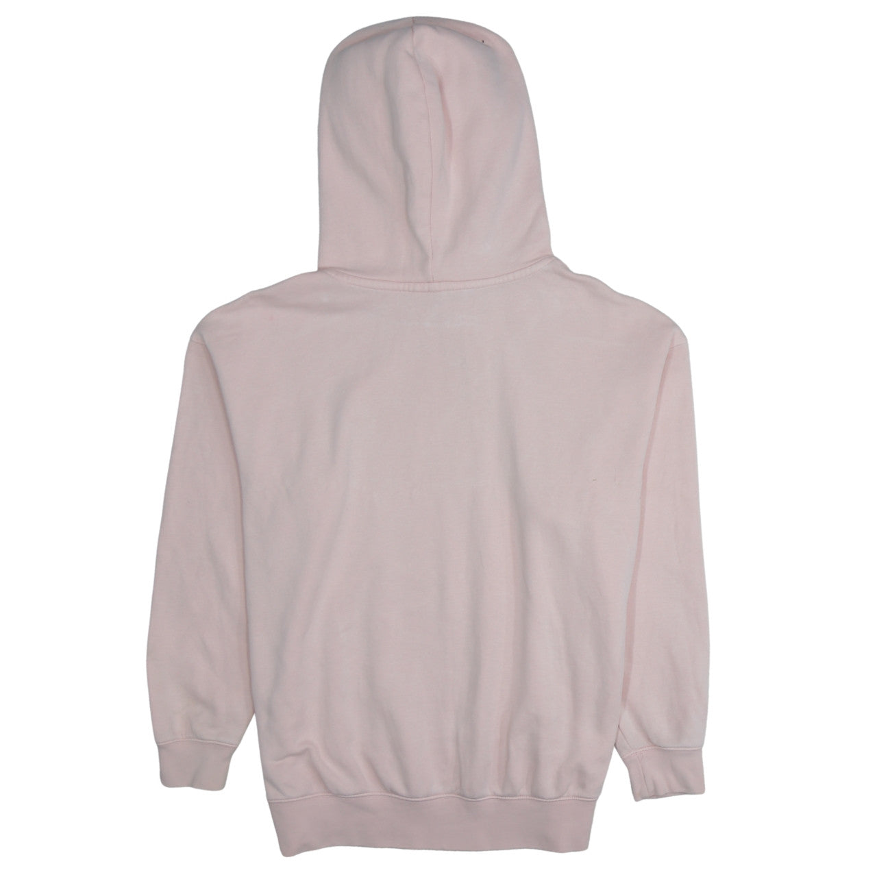 Nike Womens Pink Pullover Hoodie M Cotton Blend Casual Sweatshirt