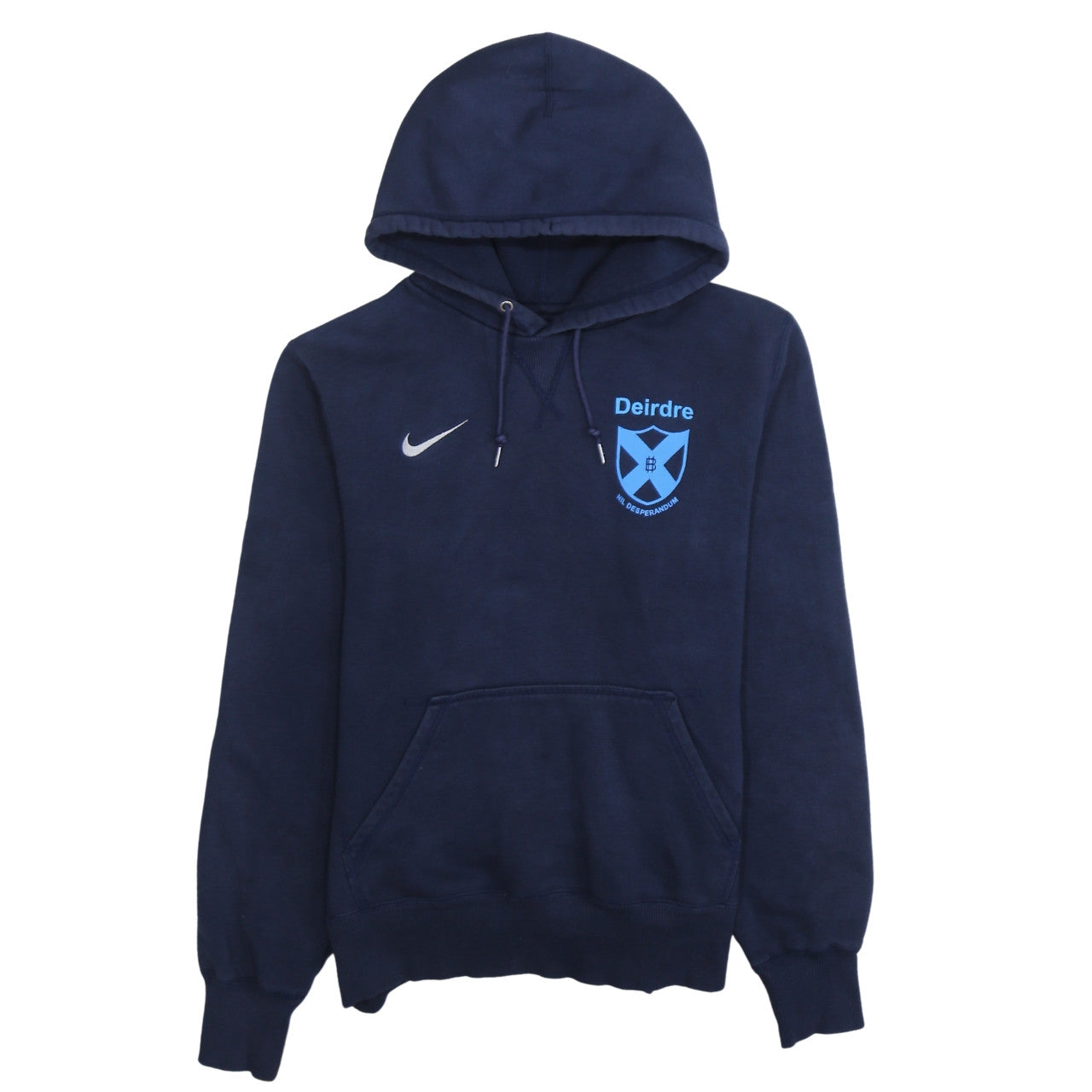 Nike Men's Blue Pullover Hoodie Medium Bellahouston Harriers Sportswear