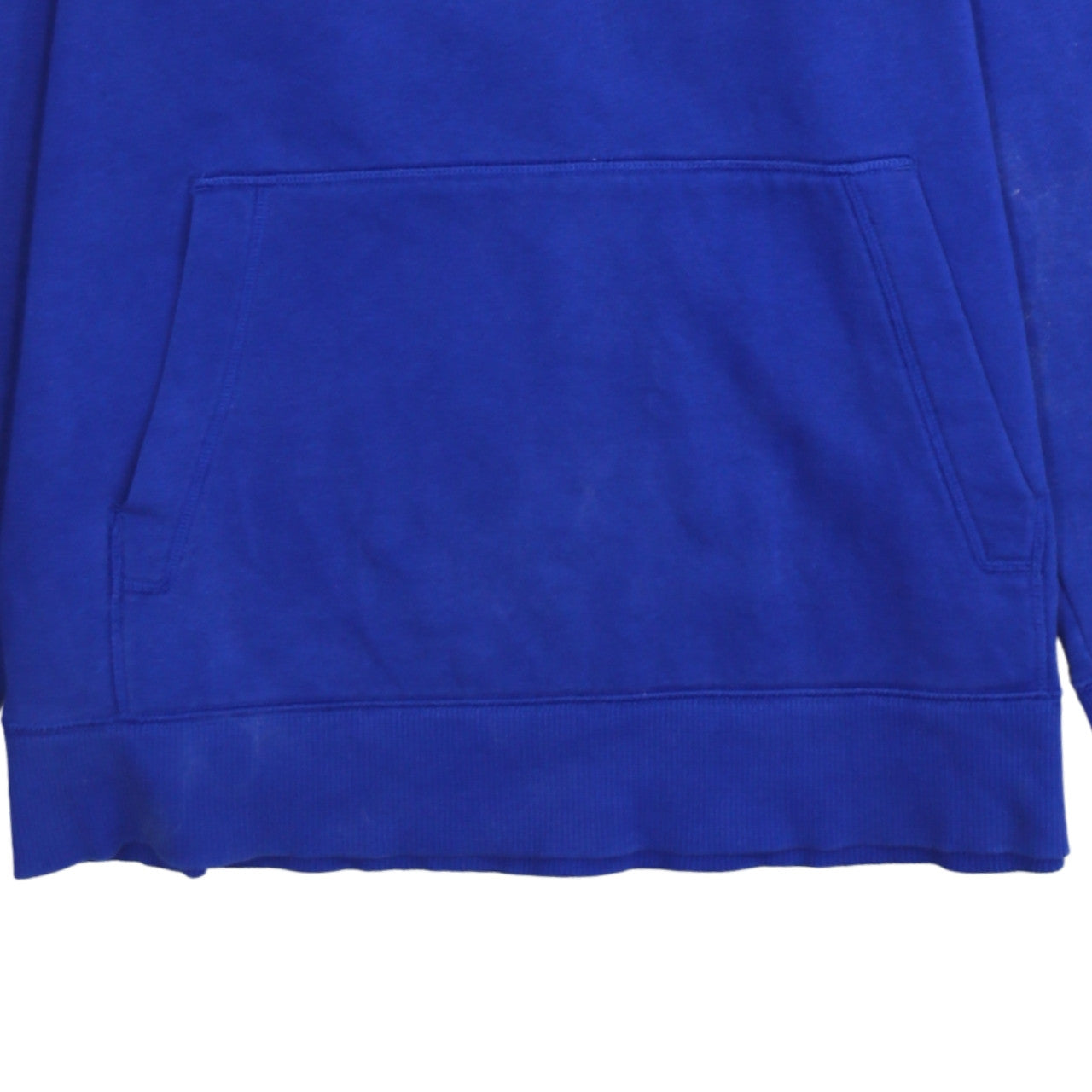 Under Armour Men's Blue Pullover Hoodie Size S Loose Fit Logo Fleece