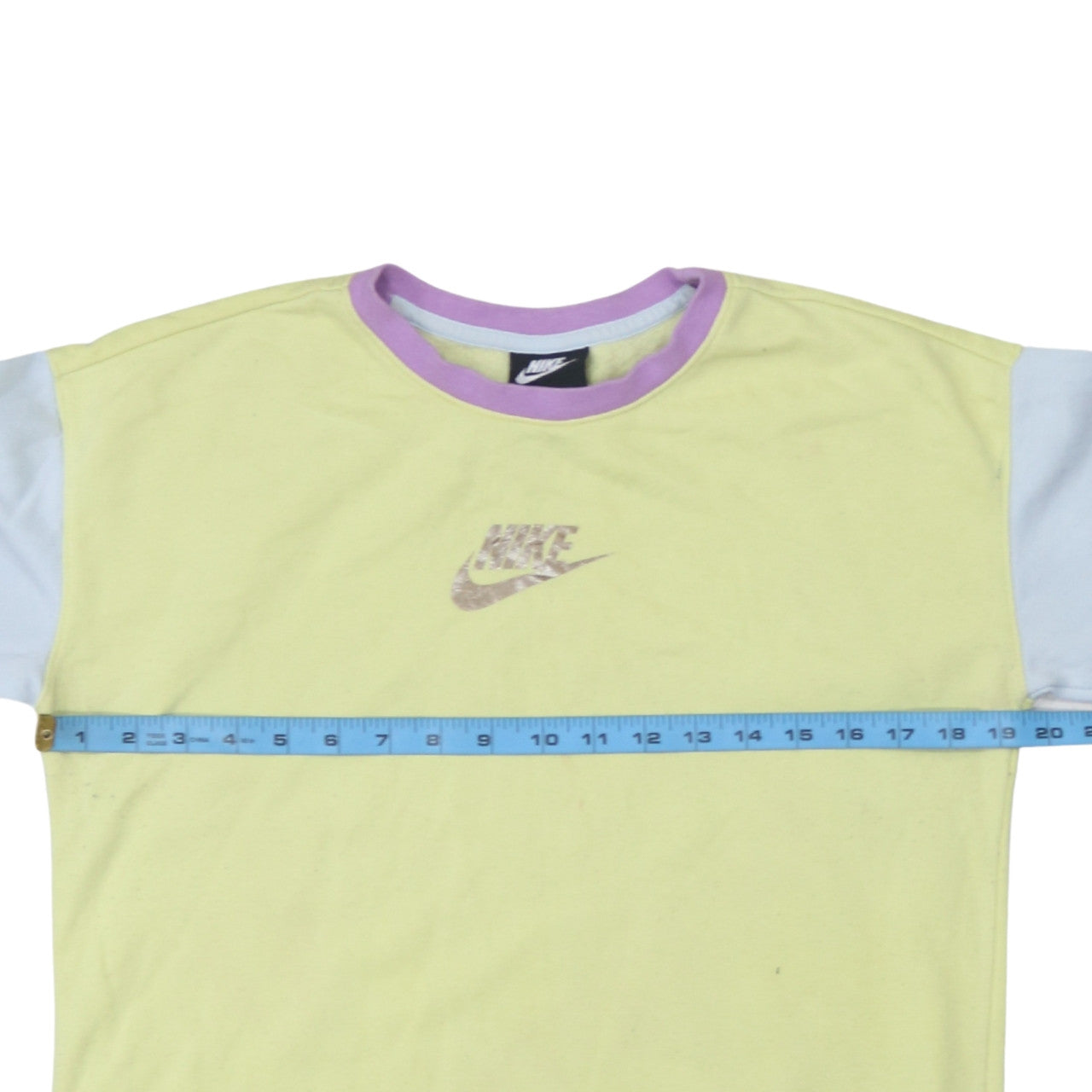 Nike Girls Multicoloured Logo Pullover Sweatshirt Size 146 Standard Fit