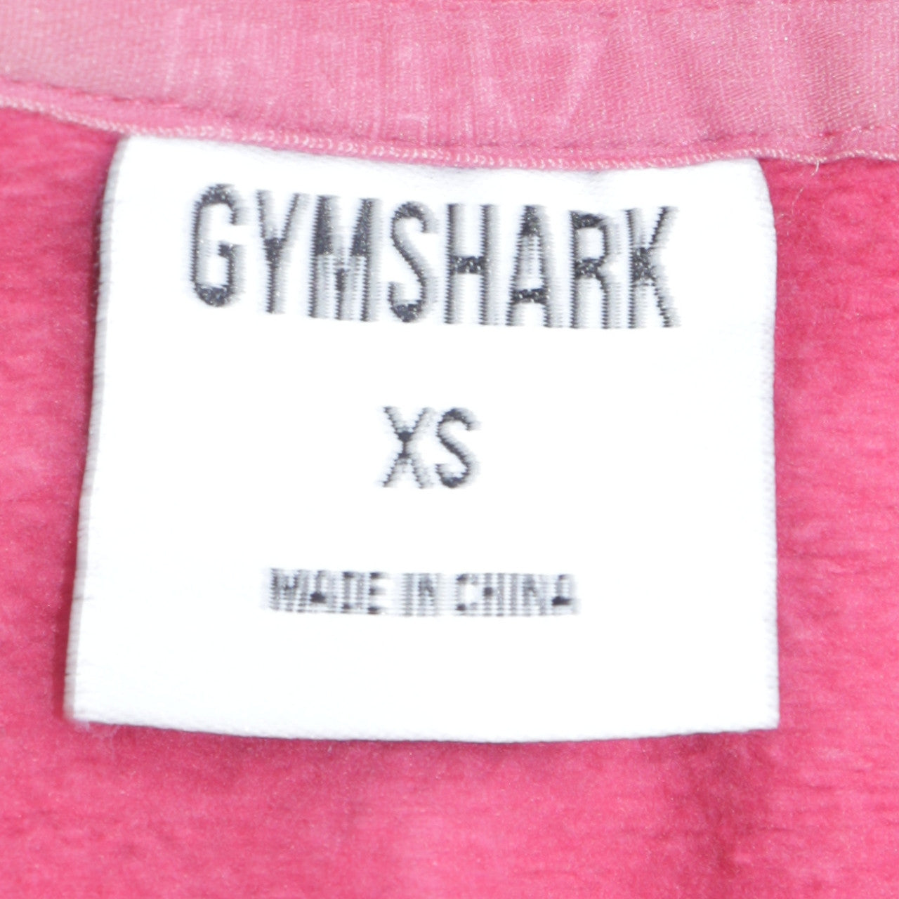 Gymshark Women’s Pink XS Pullover Hoodie Logo Cotton Blend