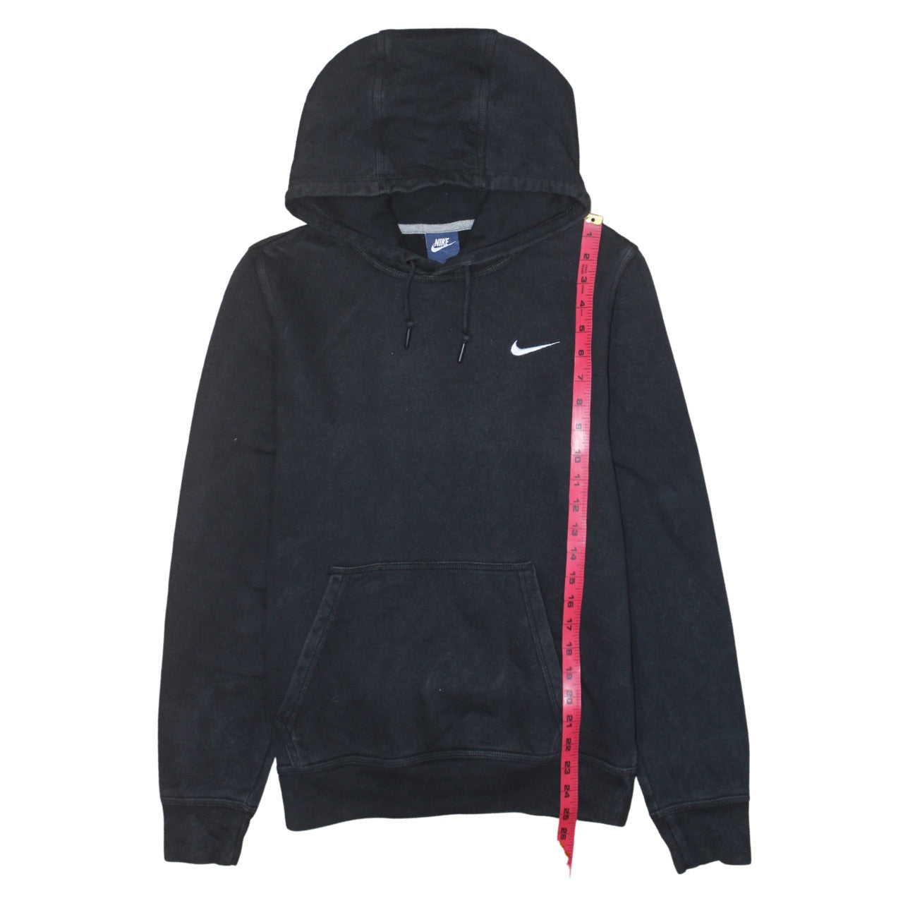 Nike Men's Black Pullover Hoodie M Regular Fit Fleece Sportswear