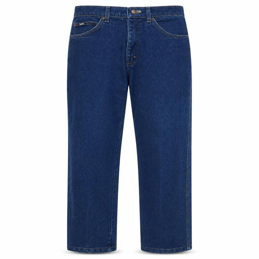 Lee Men's Blue 33x30 Straight Regular Fit Denim Jeans