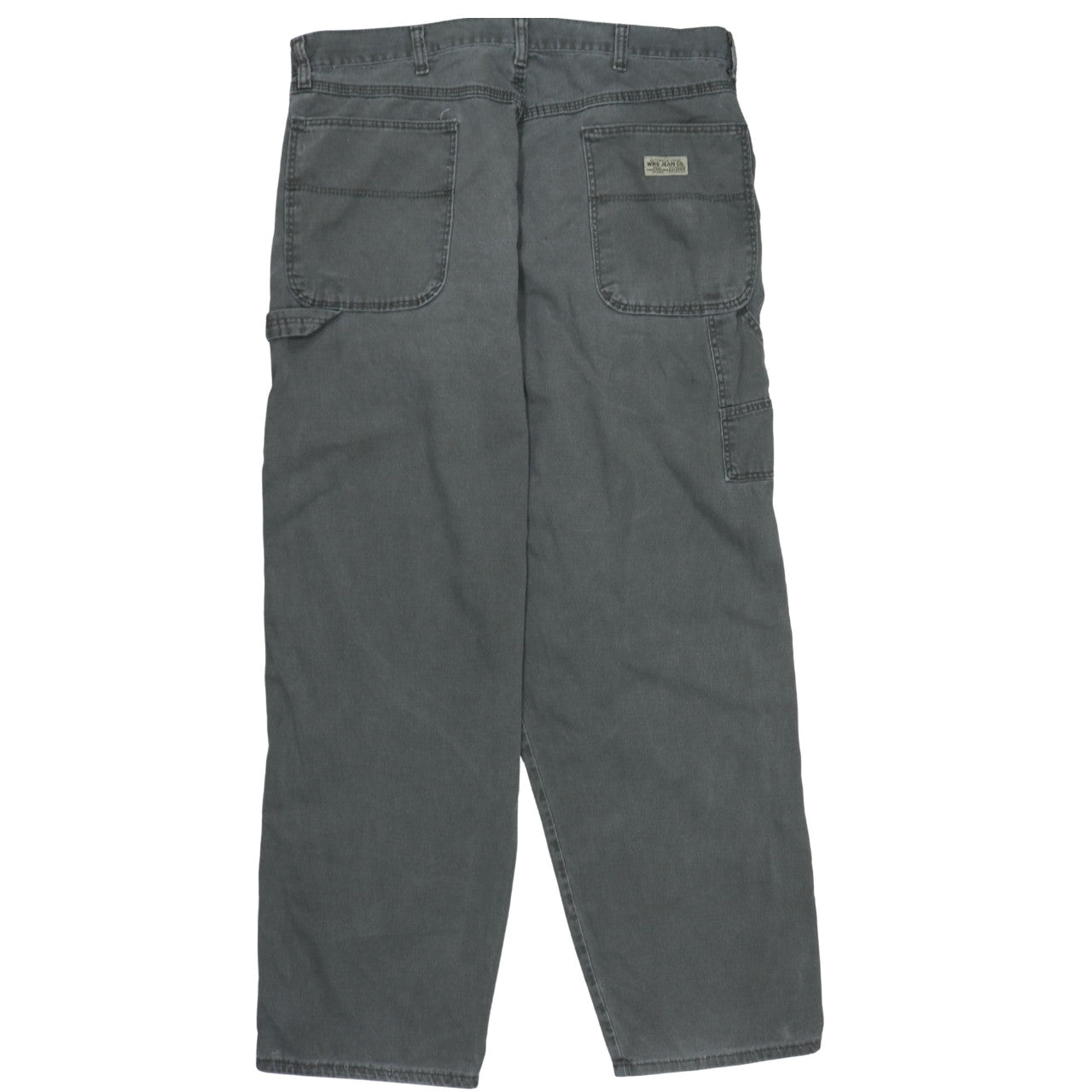 Lee Men's Grey Relaxed Fit Straight Denim Jeans 36x32