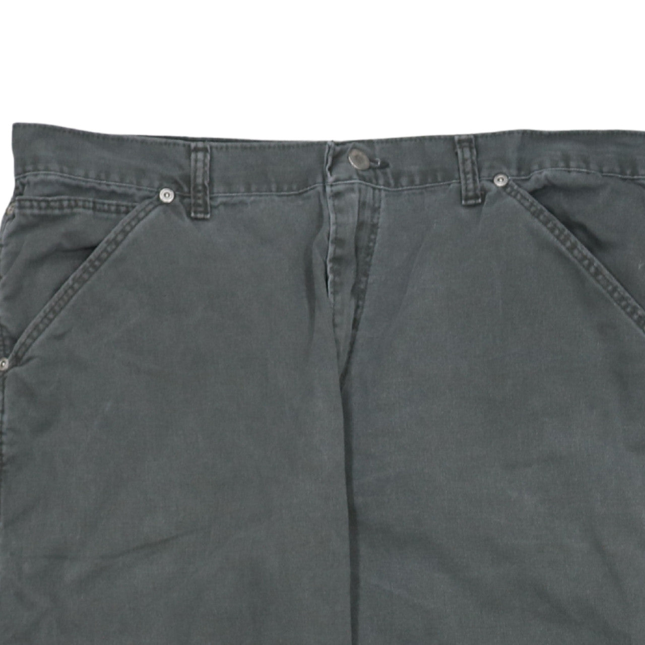 Lee Men's Grey Relaxed Fit Straight Denim Jeans 36x32