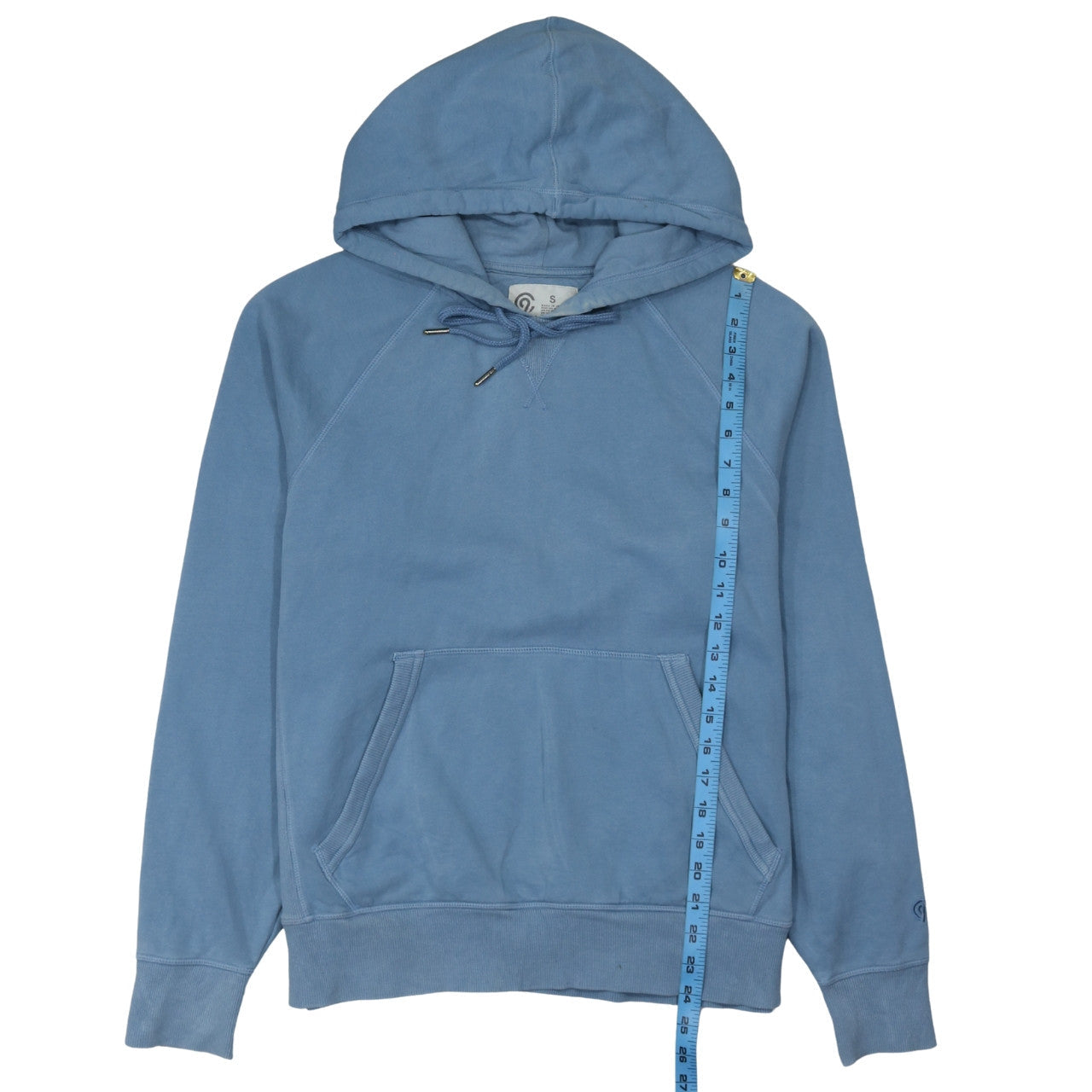 Champion Men's Blue Pullover Hoodie Size S Cotton Fleece Sweatshirt