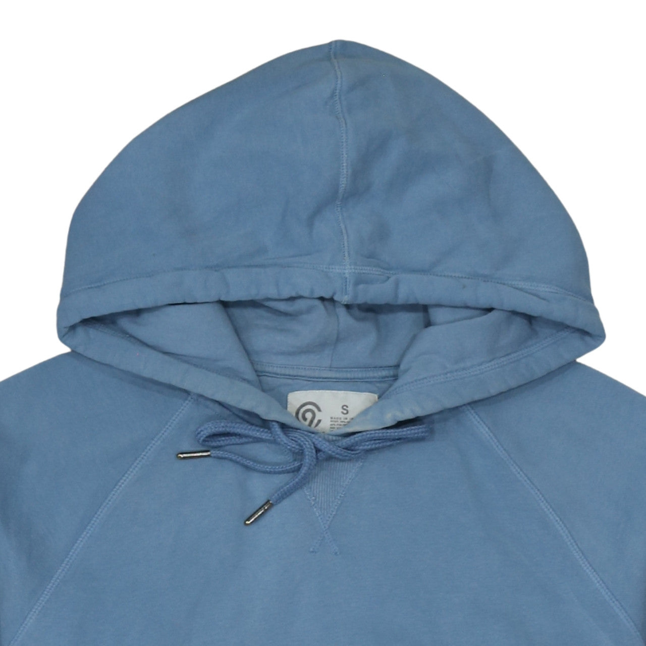 Champion Men's Blue Pullover Hoodie Size S Cotton Fleece Sweatshirt