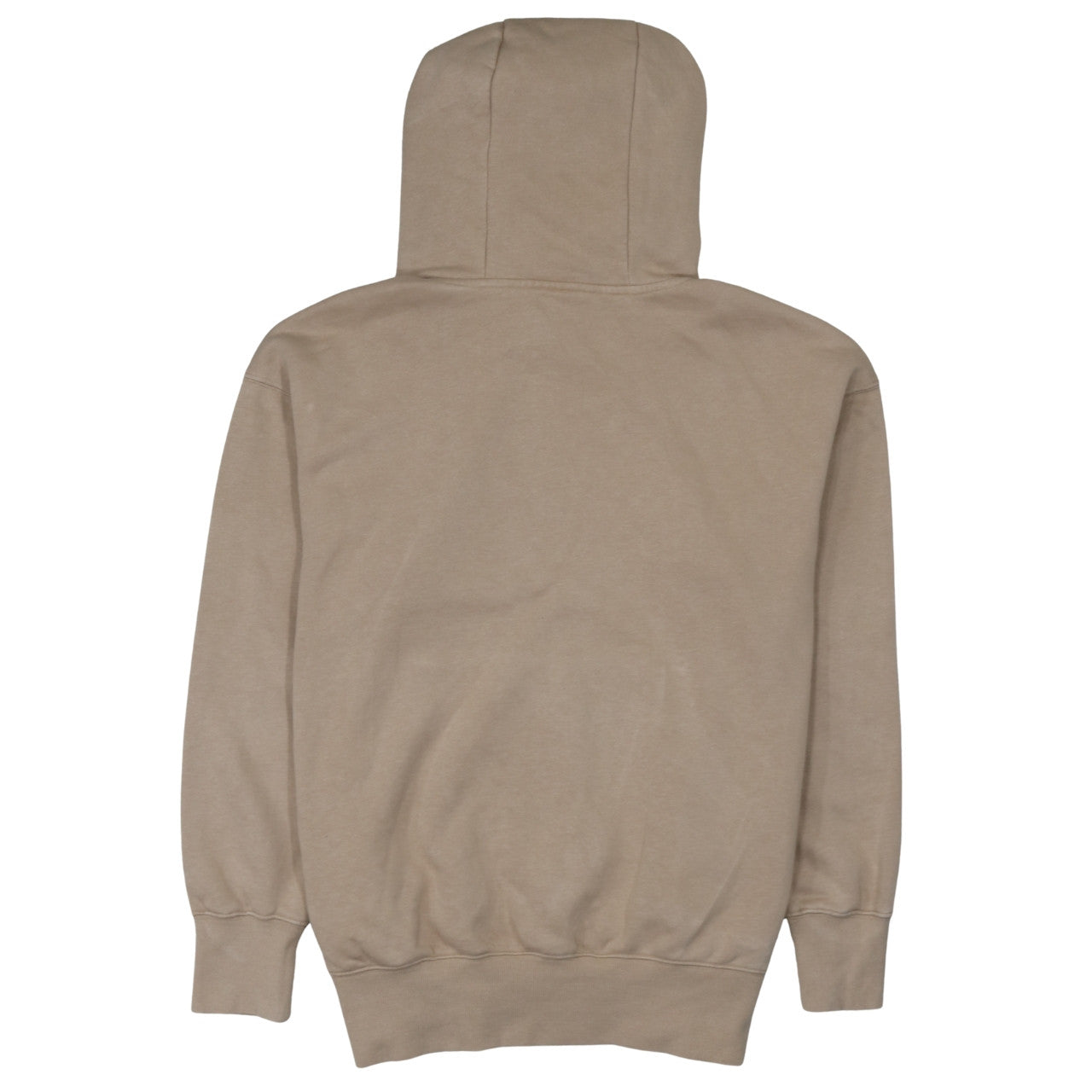Nike Women Beige XS Pullover Hoodie Cotton Blend Casual Sweatshirt