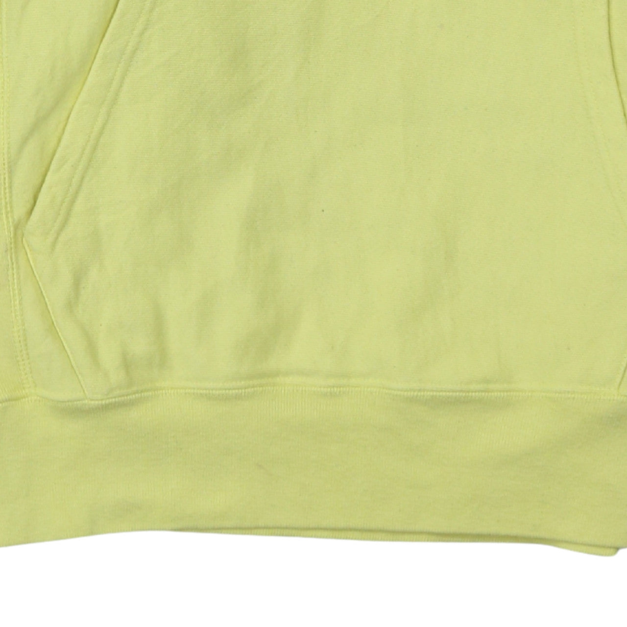 Champion Womens Yellow Small Reverse Weave Pullover Hoodie