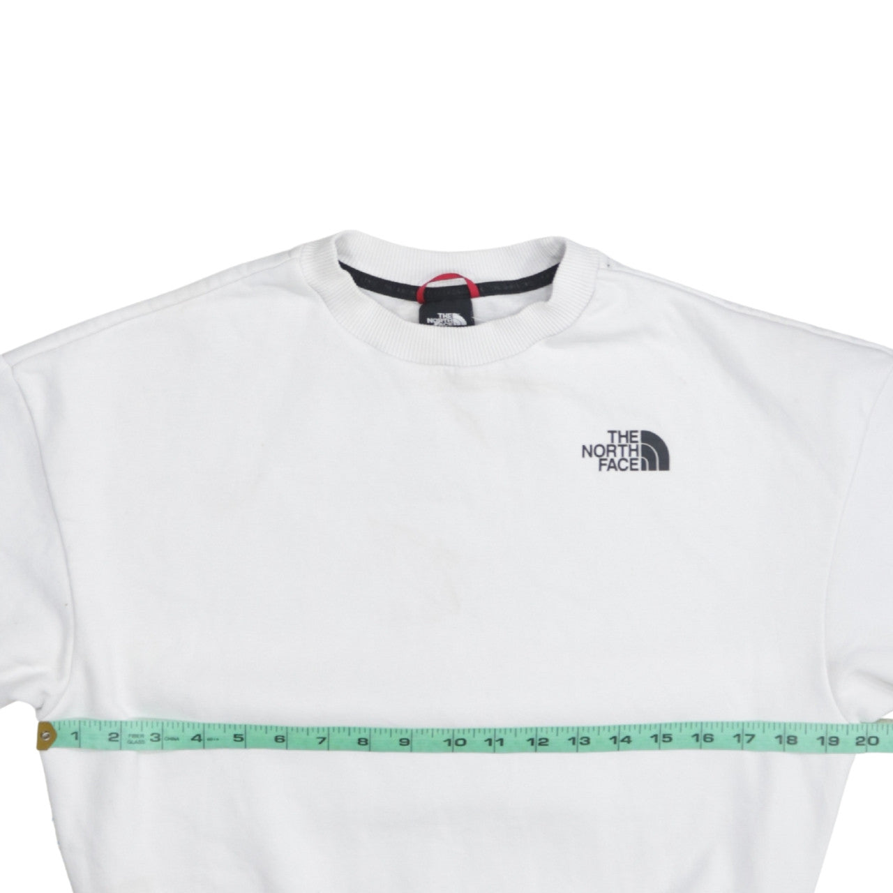 The North Face Womens White Small Pullover Sweatshirt Graphic Print