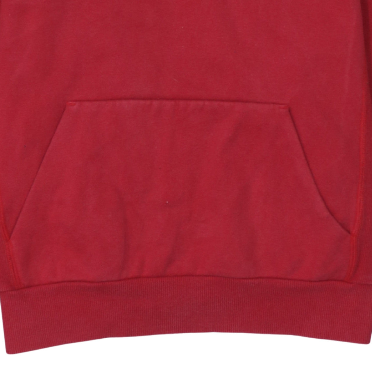 Puma Mens Red Pullover Hoodie Small Athletics Logo Fleece Sportswear