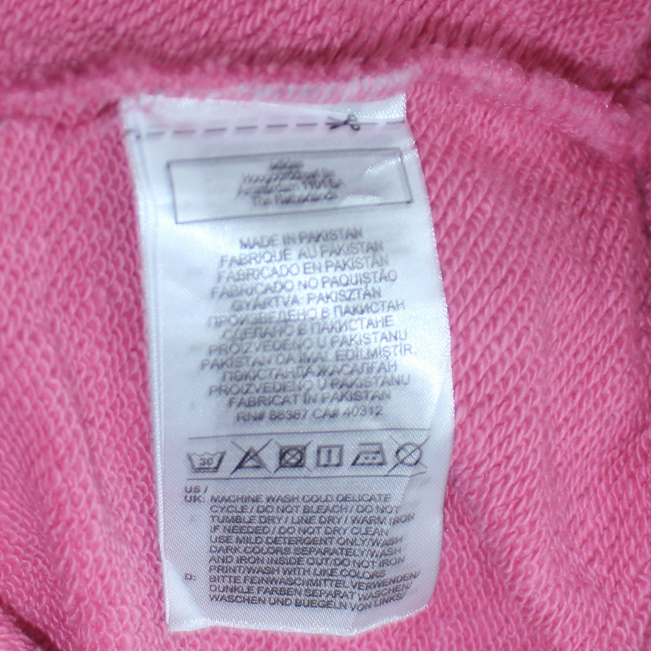 Adidas Womens Pink Pullover Hoodie XS Graphic Logo Cotton Casual