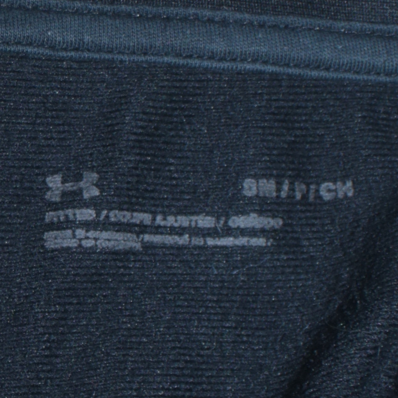 Under Armour Boys Black Full Zip Sports Sweatshirt Size S