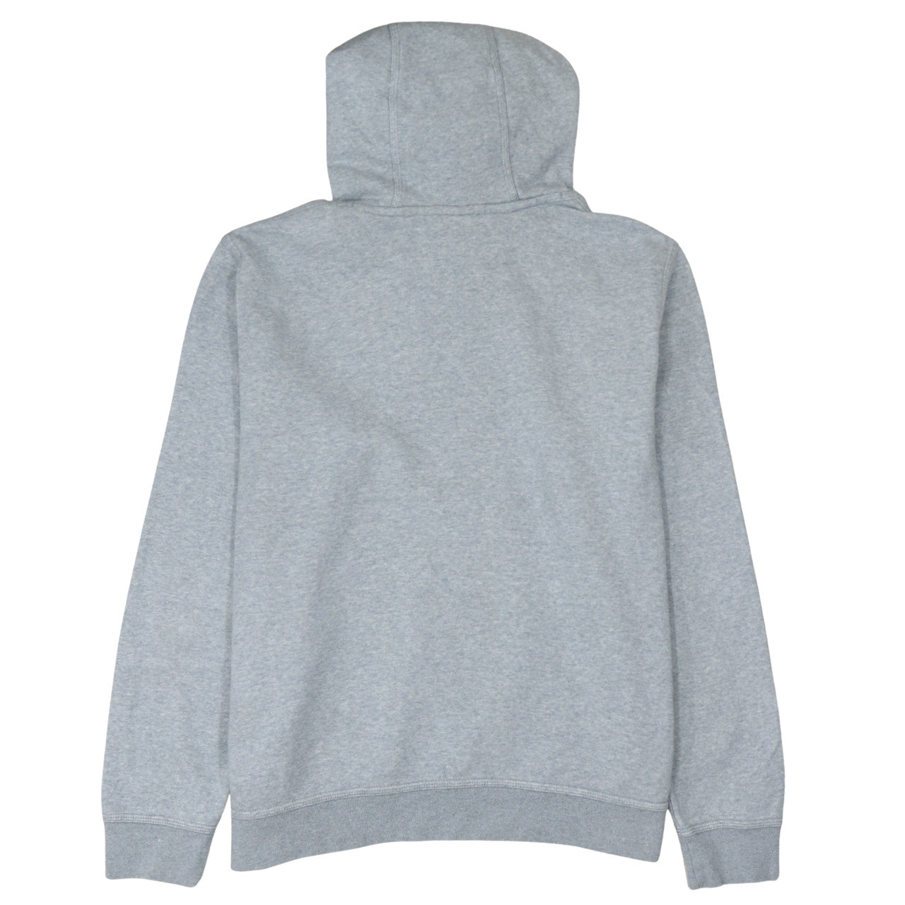 Nike Men's Grey XL Pullover Hoodie with Logo and Kangaroo Pocket