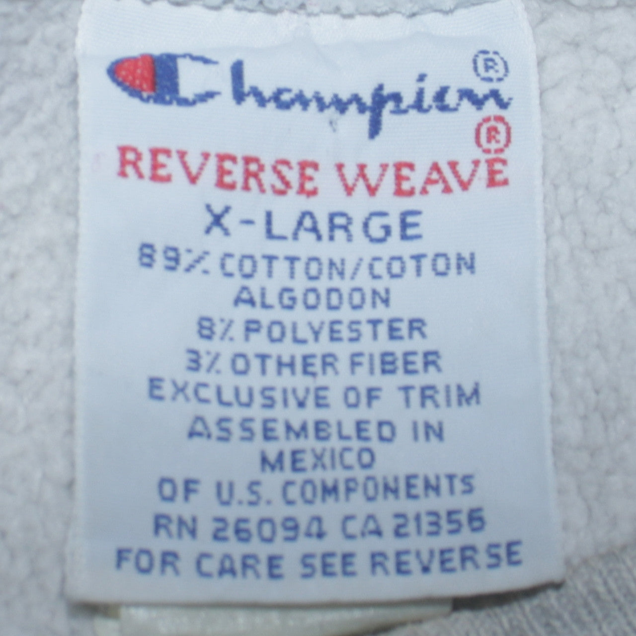 Champion Men's Grey Iowa State Reverse Weave XL College Sweatshirt