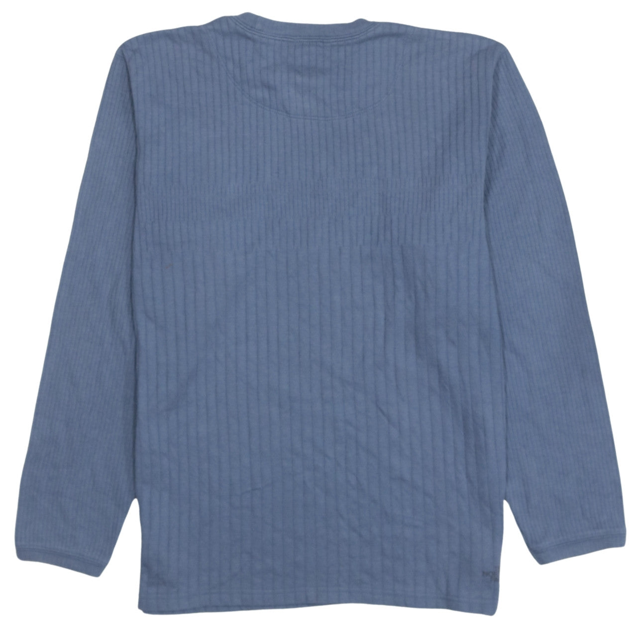 The North Face A5 Series Blue Cotton Knit Men's Pullover Jumper Size S