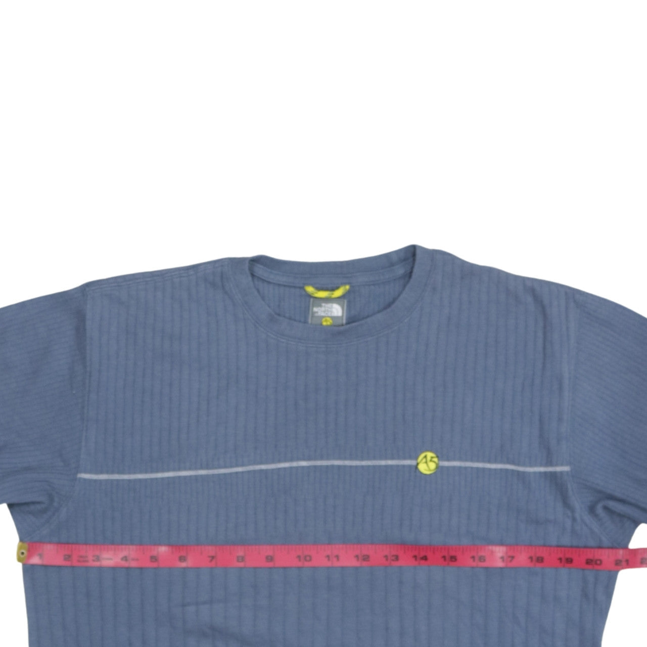 The North Face A5 Series Blue Cotton Knit Men's Pullover Jumper Size S